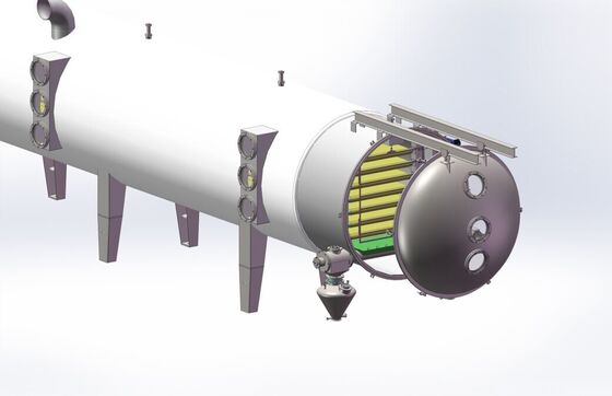 ভালো দাম শণের তেল শুকানোর জন্য উচ্চ দক্ষ ভ্যাকুয়াম বেল্ট শুকানোর মেশিন ফার্মাসিউটিক্যাল ড্রায়ার অনলাইন