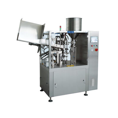 ভালো দাম হেয়ার ক্রিম স্বয়ংক্রিয় টিউব ফিলিং এবং সিলিং মেশিন 40pcs/মিনিট PLC কন্ট্রোল অনলাইন