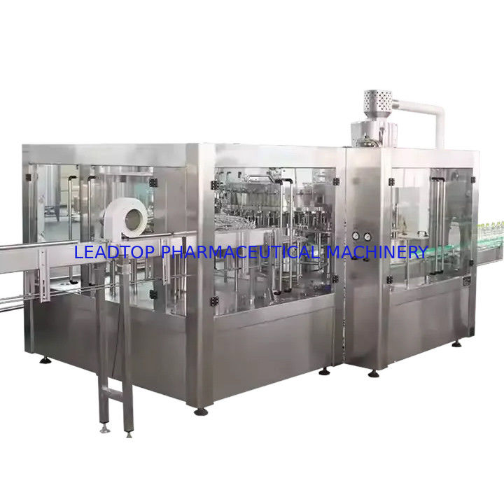 0.2-2.5L পাত্রে জন্য 8-14 নজল সহ ঘূর্ণনশীল তরল বোতল ভর্তি মেশিন
