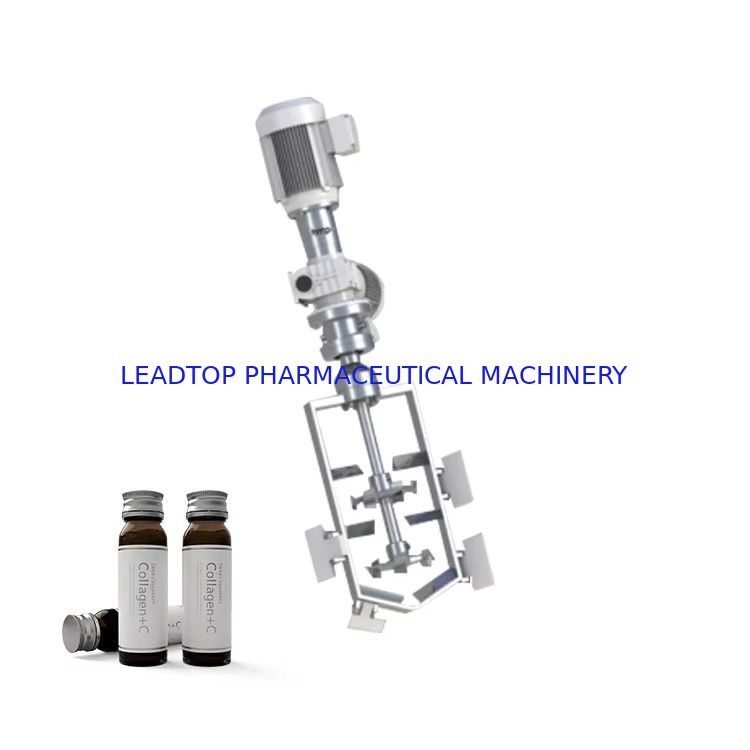 উচ্চ কাটিয়া যান্ত্রিক Agitator সিস্টেম জন্য emulsification ছড়িয়ে এবং সূক্ষ্ম কণা প্রক্রিয়াকরণ