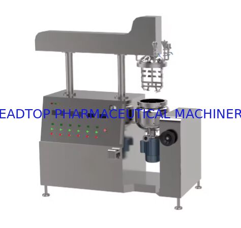 গরম বিক্রয় উচ্চ মানের পিএলসি নিয়ন্ত্রিত ভ্যাকুয়াম অতিস্বনক স্টেইনলেস স্টীল কসমেটিক ফেস ক্রিম ত্বকের যত্ন এমুলসিফায়ার মেশিন