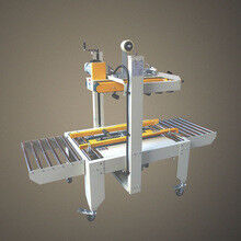 ভালো দাম আধা স্বয়ংক্রিয় শক্ত কাগজ সিলার / আঠালো টেপ শক্ত কাগজ সিলিং মেশিন অনলাইন