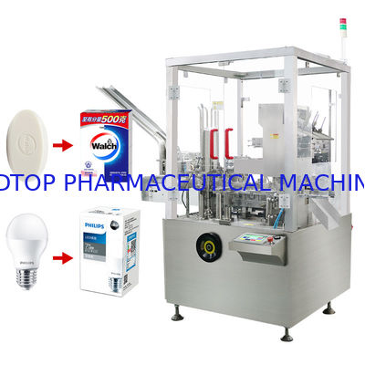 ভালো দাম উল্লম্ব লোড স্বয়ংক্রিয় শক্ত কাগজ বক্স প্যাকিং মেশিন ছোট পণ্য বাল্ব বার সাবান অনলাইন