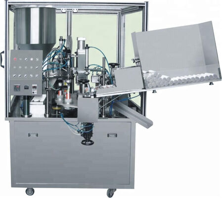 ভালো দাম প্লাস্টিক পলিমার টিউব সিলিং সরঞ্জাম ফিলিং মেশিন প্রসাধনী কালো ম্যাট অনলাইন