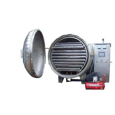 ভালো দাম শিল্পজাত খাবারের জন্য 150 কেজি / ব্যাচ ভ্যাকুয়াম ফ্রিজ ড্রায়ার লাইওফিলাইজার মেশিন 40 কিলোওয়াট অনলাইন