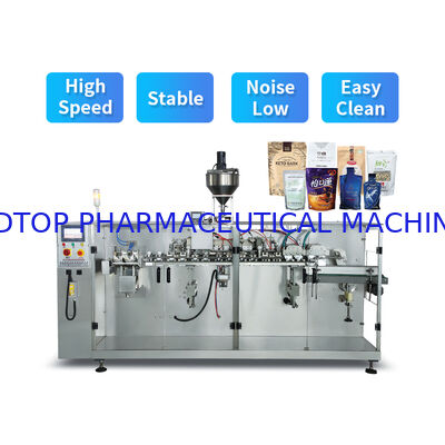 ভালো দাম Fully Automatic High Speed Three Servo Food Beverage Chemical Pouch Filling Horizontal multifunctional packaging machine অনলাইন