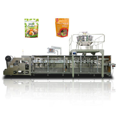 ভালো দাম Fully Automatic Double Sachet Form Fill Seal Washing Powder Chemical High Speed Horizontal multifunctional packaging machine অনলাইন