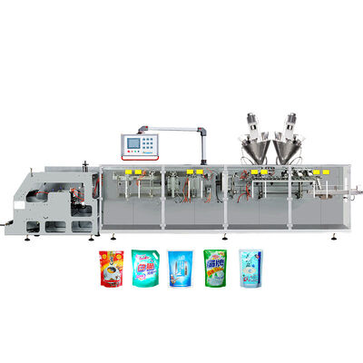 ভালো দাম 100ml Standup Pouch Roll Film Top Spout Doypack Automatic Horizontal multifunctional packaging machine অনলাইন