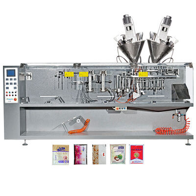 ভালো দাম Commercial Food Equipment Granule Cube Sugar Salt Filling Automatic Horizontal multifunctional packaging machine অনলাইন
