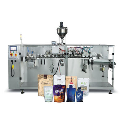 ভালো দাম Fully Automatic Premade Pouch Filling Nuts Coffee Bean Horizontal multifunctional packaging machine অনলাইন