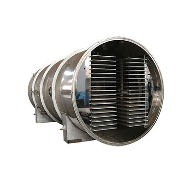 ভালো দাম স্থিতিশীল টেকসই শিল্প গ্রেড 15 কেজি/ব্যাচ ভ্যাকুয়াম ফ্রিজ শুকানোর মেশিন 70 মিমি শেল্ফ স্পেসিং এবং টাচ স্ক্রিন অপারেশন সহ অনলাইন