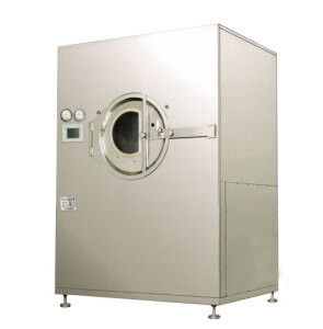 ভালো দাম ট্যাবলেট/পেলেট/পিলসের জন্য সম্পূর্ণ স্বয়ংক্রিয় ফিল্ম লেপ মেশিন স্যুট অনলাইন